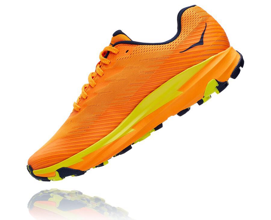 Hoka One One Trail Schoenen Heren - Torrent 2 - Oranje - OW6352789